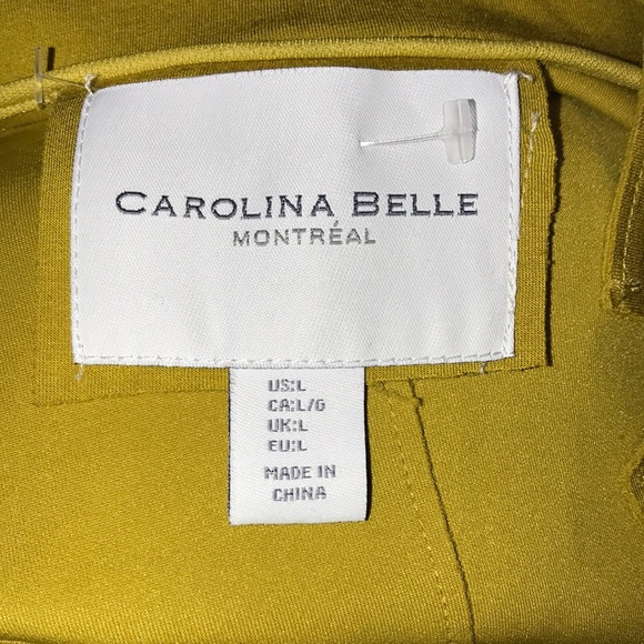 Carolina Belle Coat Yellow Size Large - Picture 4 of 5